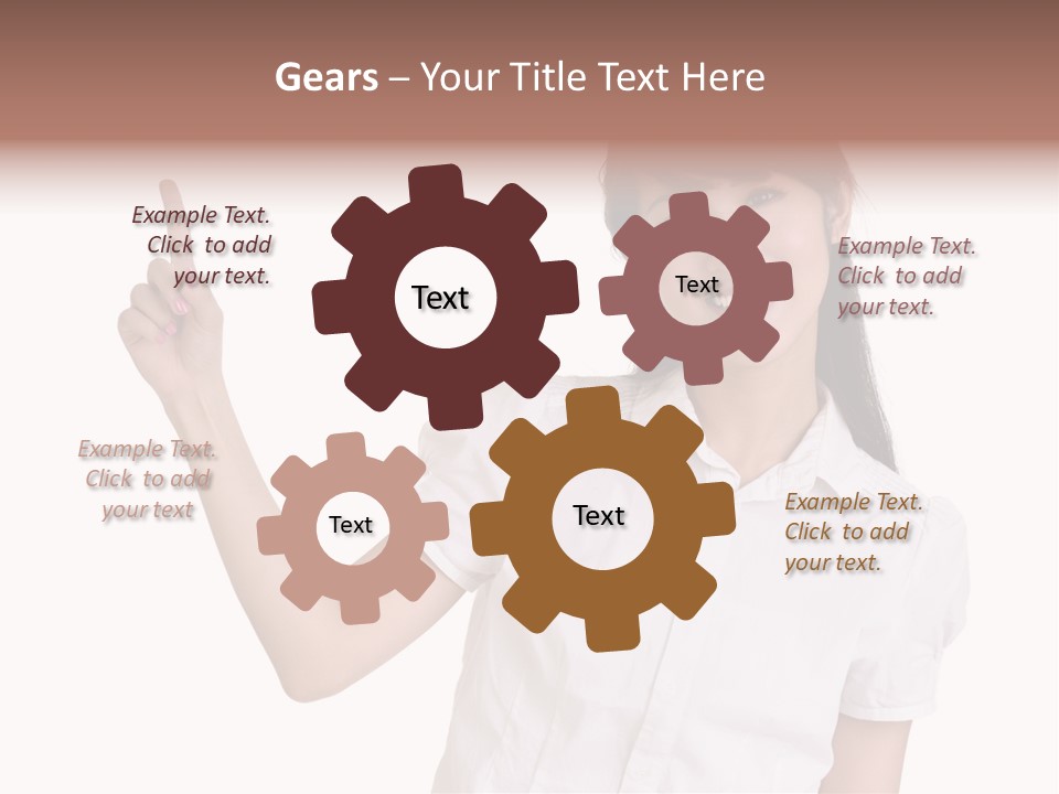 Office Hand East PowerPoint Template