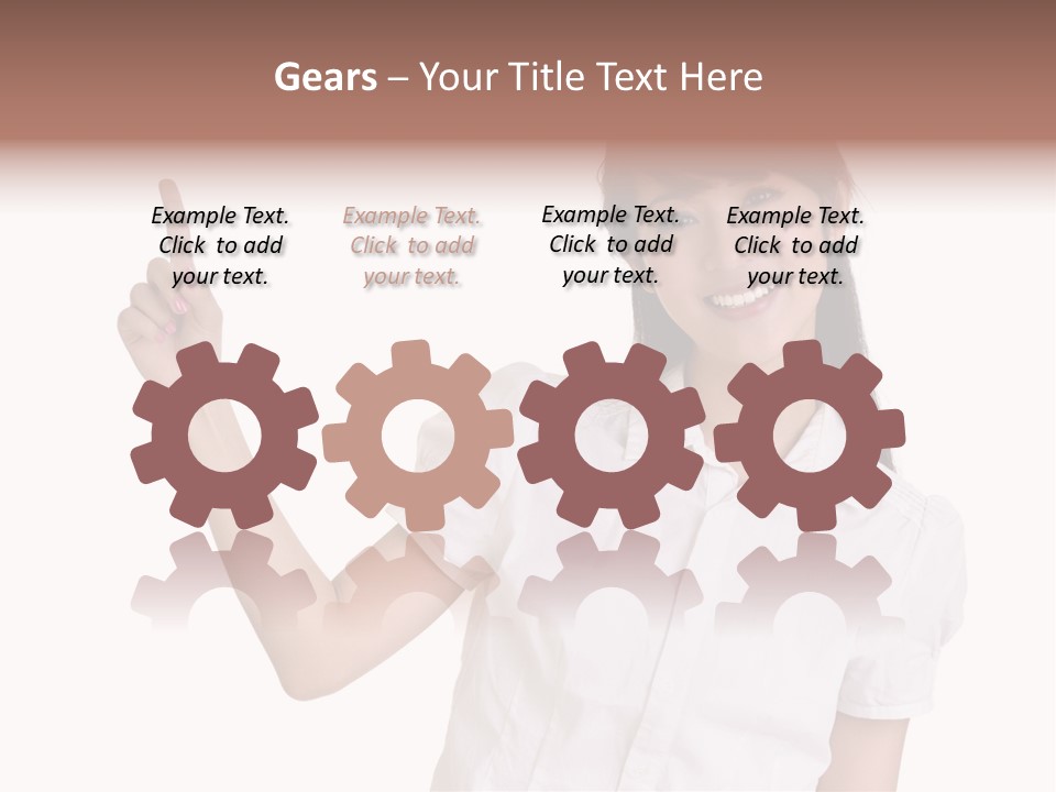 Office Hand East PowerPoint Template