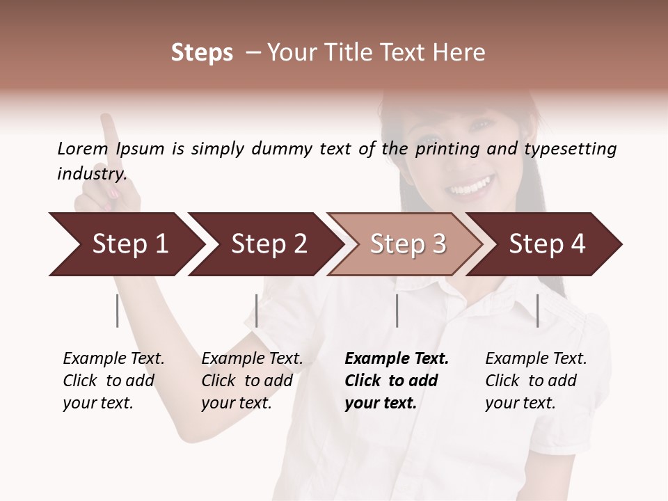Office Hand East PowerPoint Template