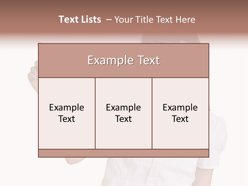 Office Hand East PowerPoint Template