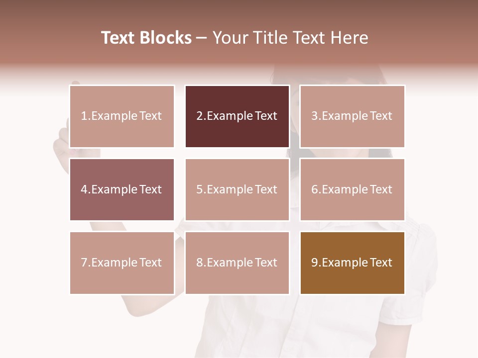 Office Hand East PowerPoint Template