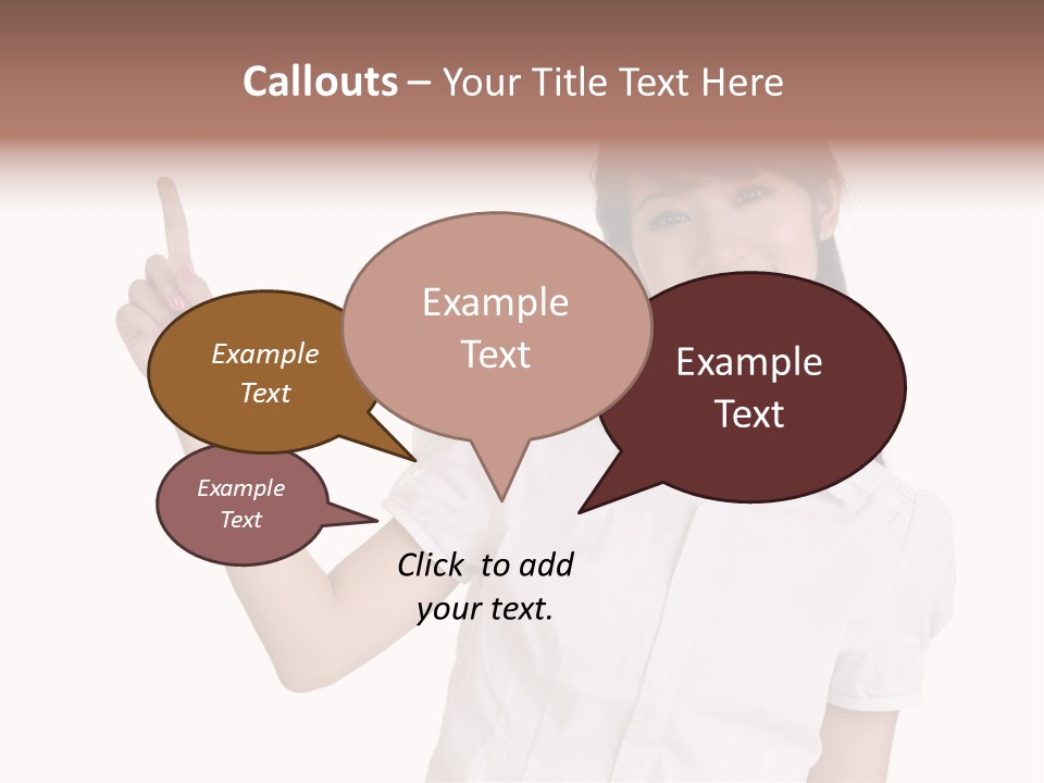 Office Hand East PowerPoint Template