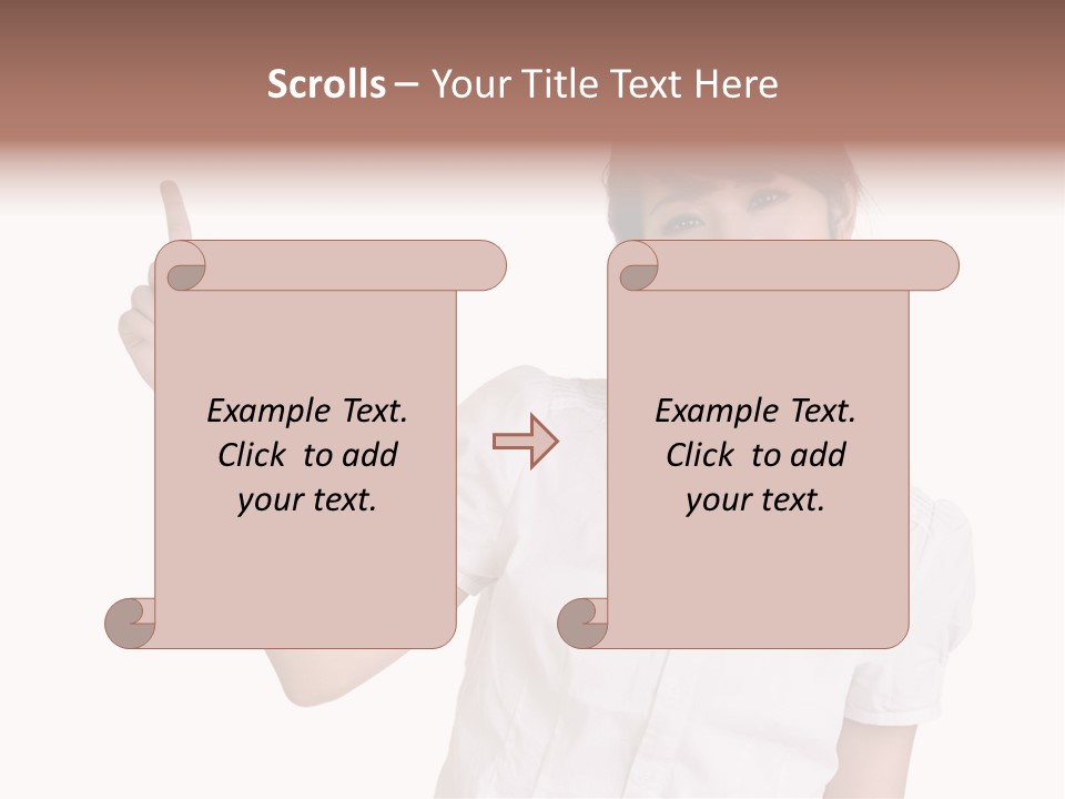 Office Hand East PowerPoint Template