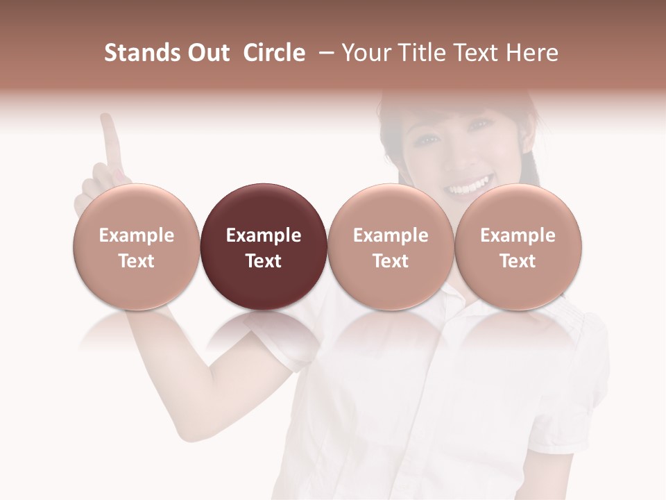 Office Hand East PowerPoint Template