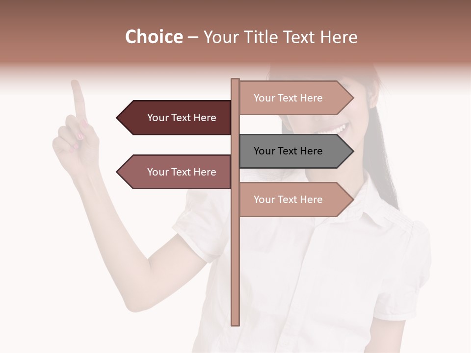 Office Hand East PowerPoint Template