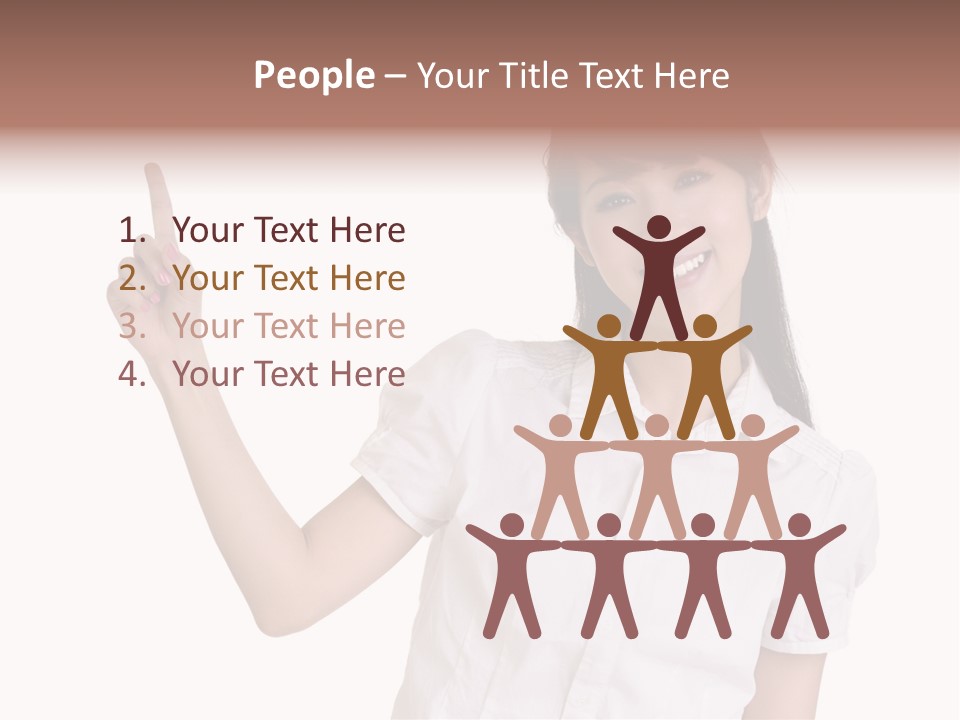 Office Hand East PowerPoint Template