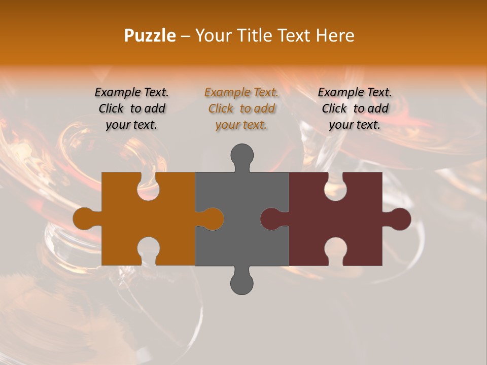 Transparent White Glamour PowerPoint Template