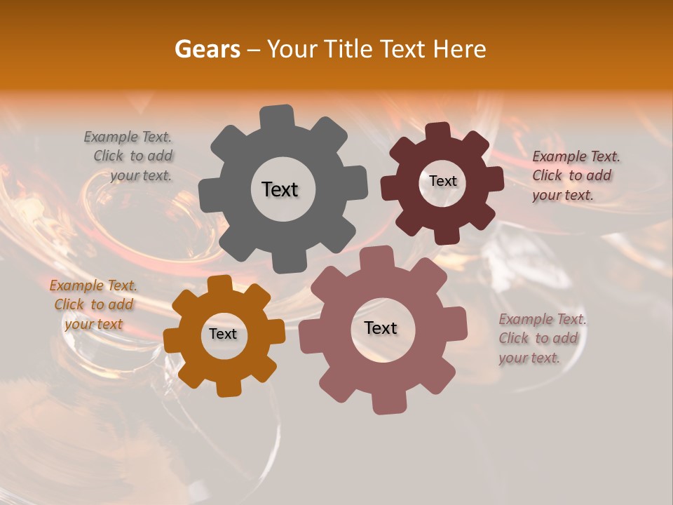 Transparent White Glamour PowerPoint Template