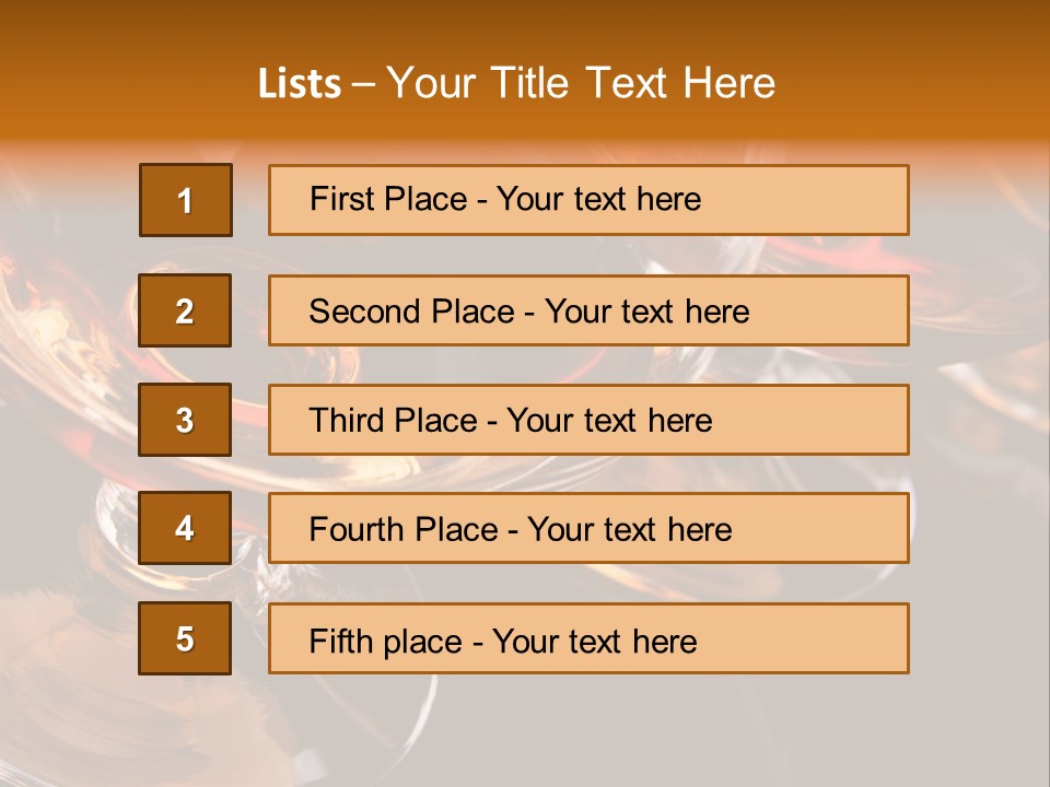 Transparent White Glamour PowerPoint Template