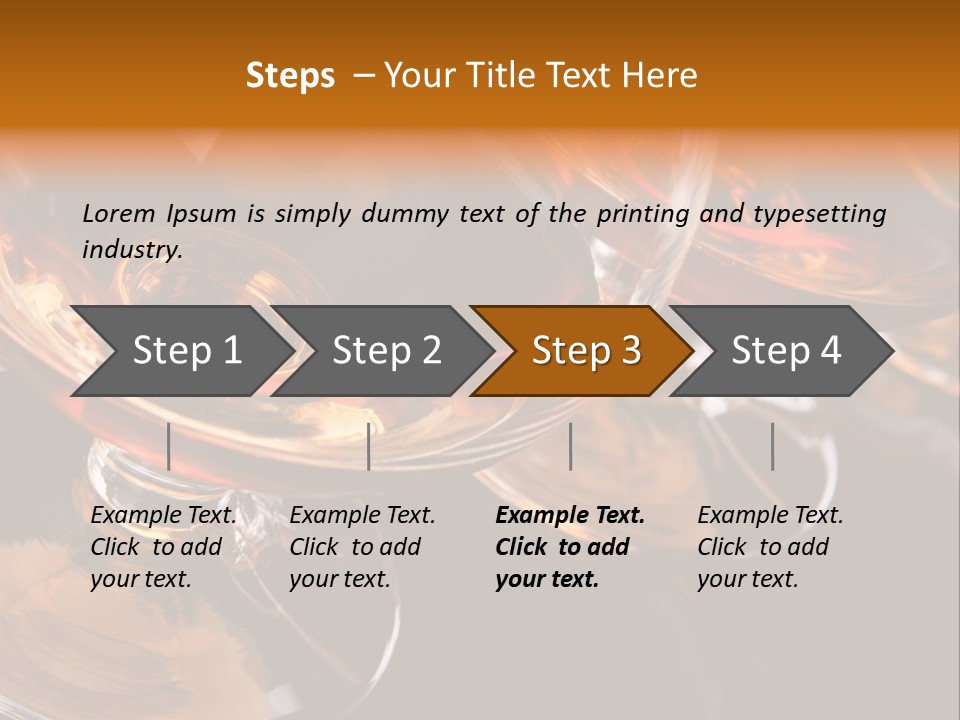 Transparent White Glamour PowerPoint Template