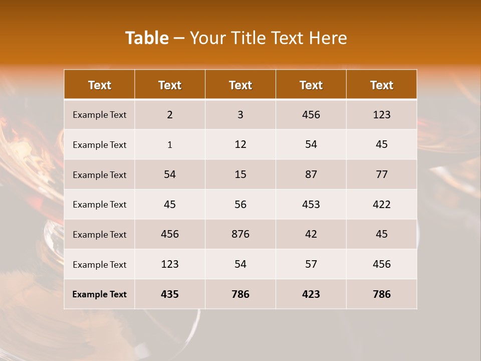 Transparent White Glamour PowerPoint Template