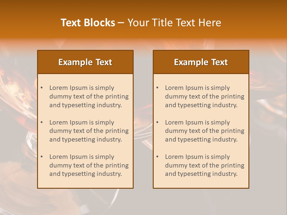 Transparent White Glamour PowerPoint Template