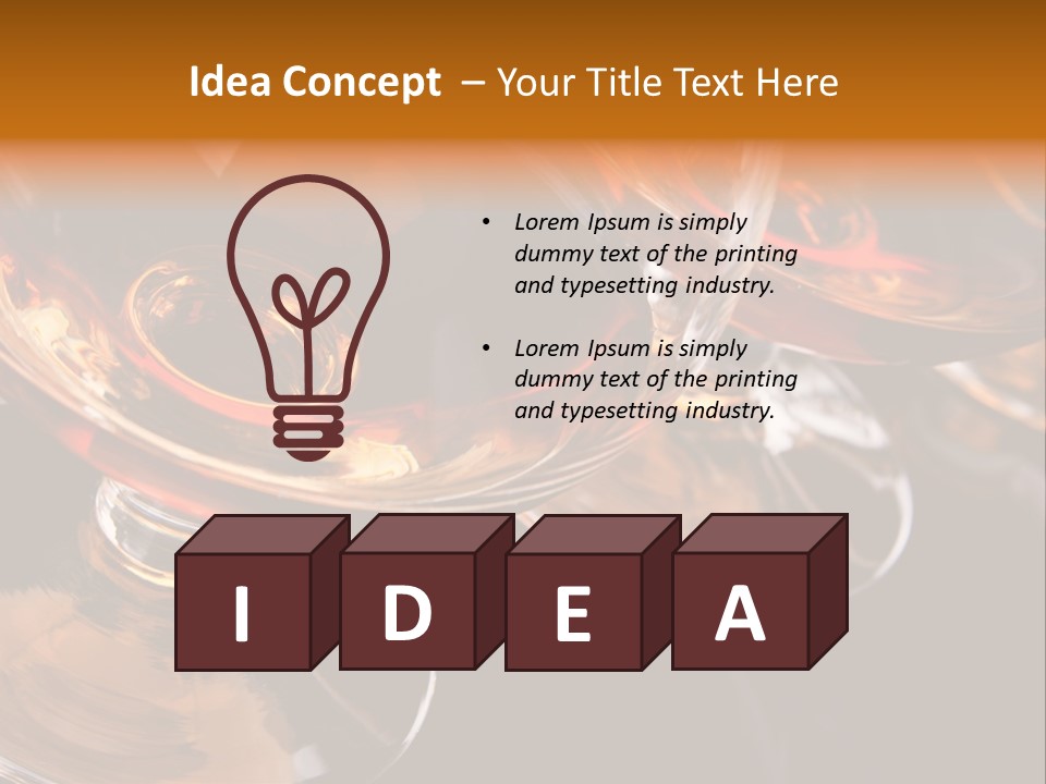 Transparent White Glamour PowerPoint Template