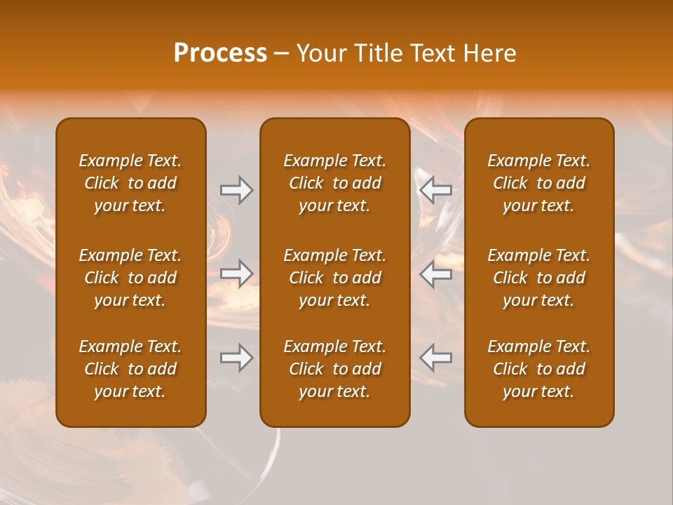 Transparent White Glamour PowerPoint Template