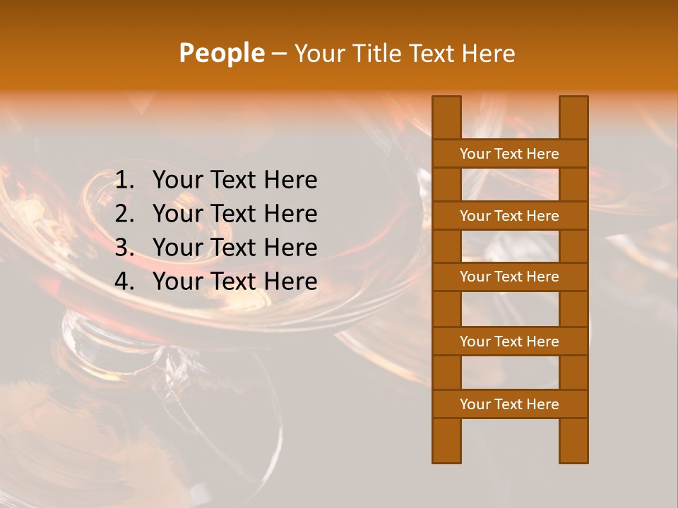 Transparent White Glamour PowerPoint Template