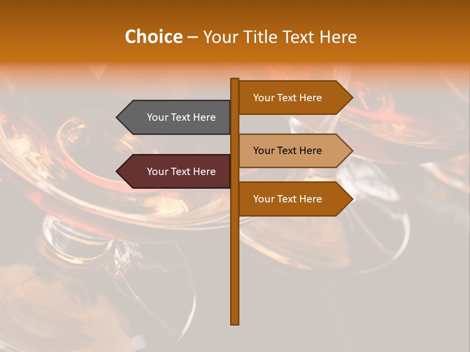 Transparent White Glamour PowerPoint Template