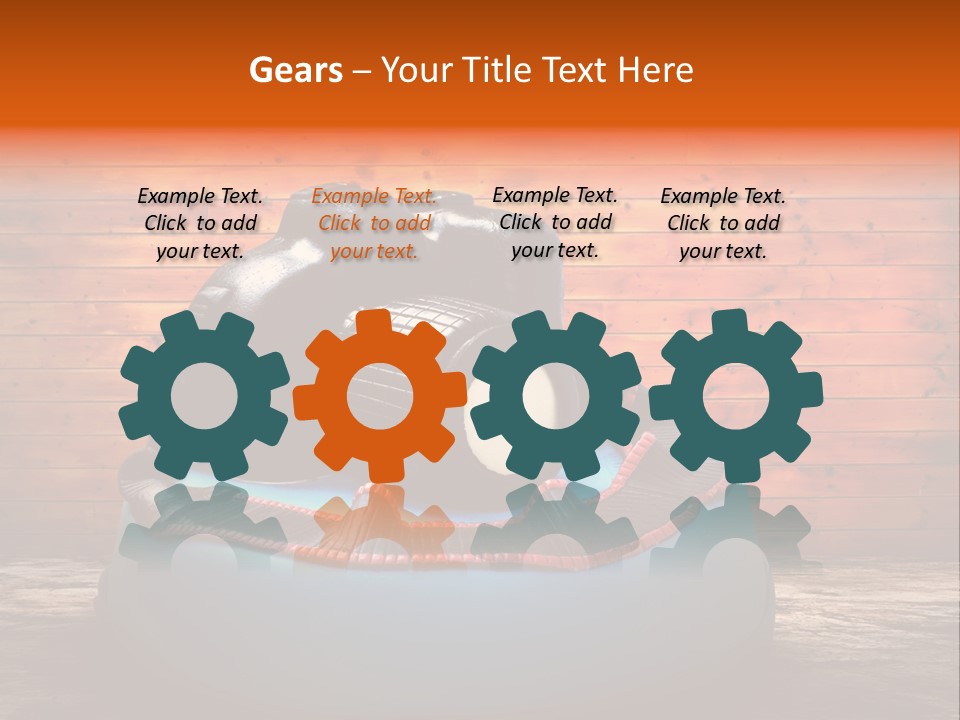 Fresh Red Cream PowerPoint Template