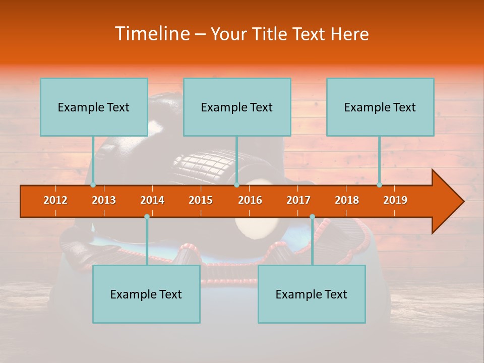 Fresh Red Cream PowerPoint Template