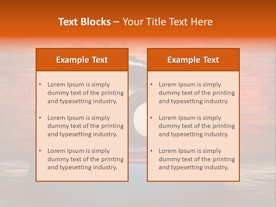 Fresh Red Cream PowerPoint Template