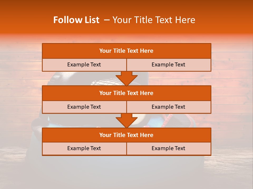 Fresh Red Cream PowerPoint Template