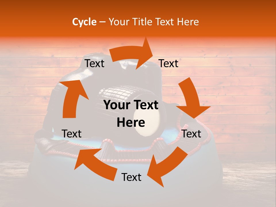 Fresh Red Cream PowerPoint Template
