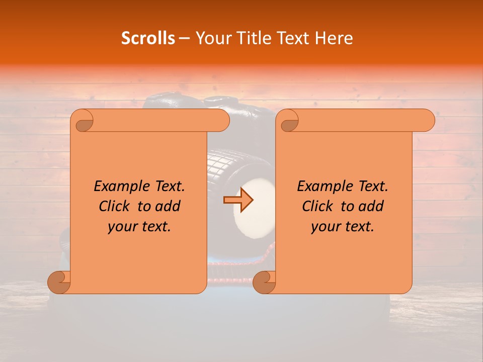 Fresh Red Cream PowerPoint Template