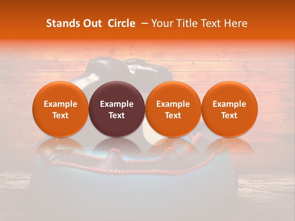 Fresh Red Cream PowerPoint Template