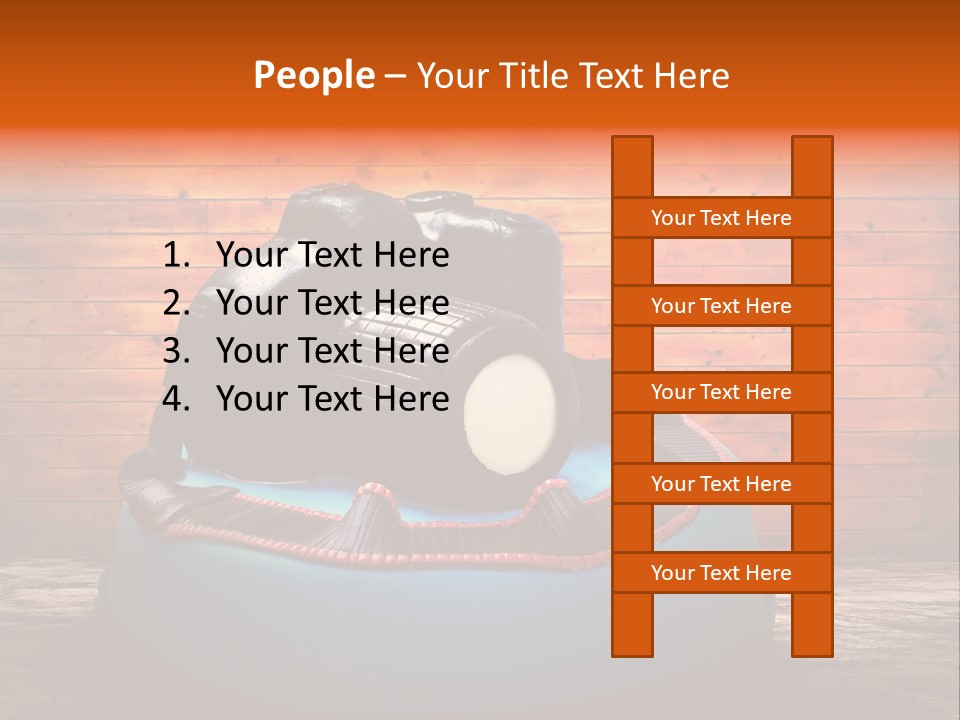 Fresh Red Cream PowerPoint Template