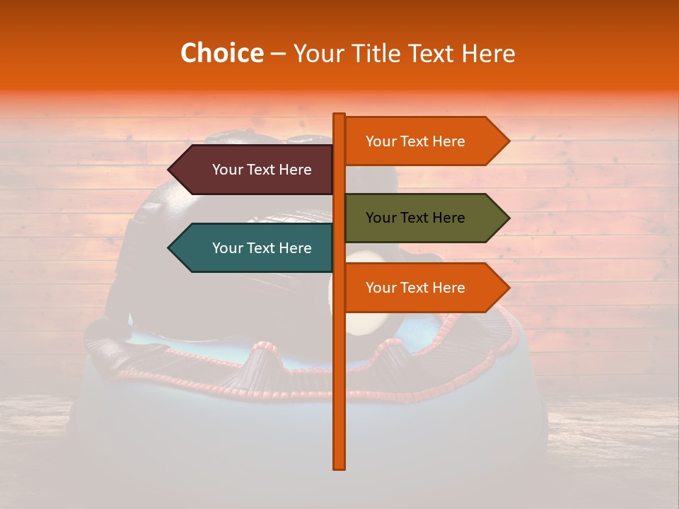 Fresh Red Cream PowerPoint Template