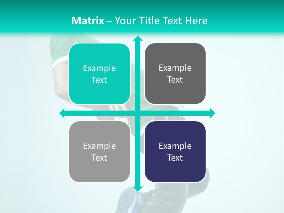 Cool Acrobat Vertical PowerPoint Template