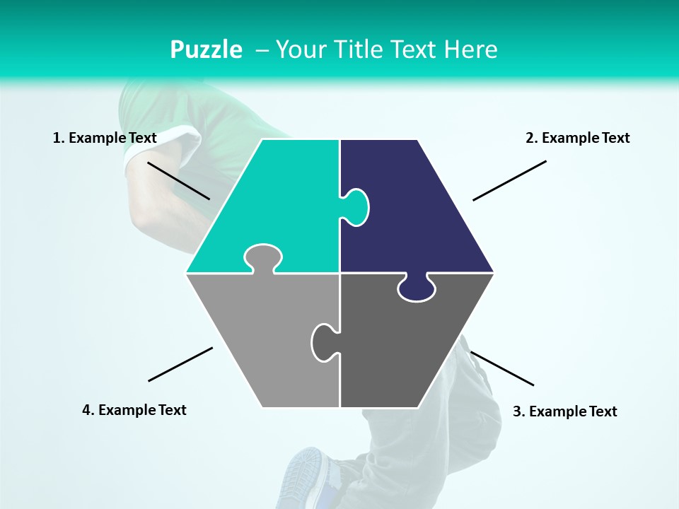 Cool Acrobat Vertical PowerPoint Template