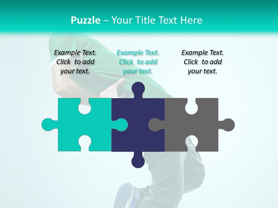 Cool Acrobat Vertical PowerPoint Template