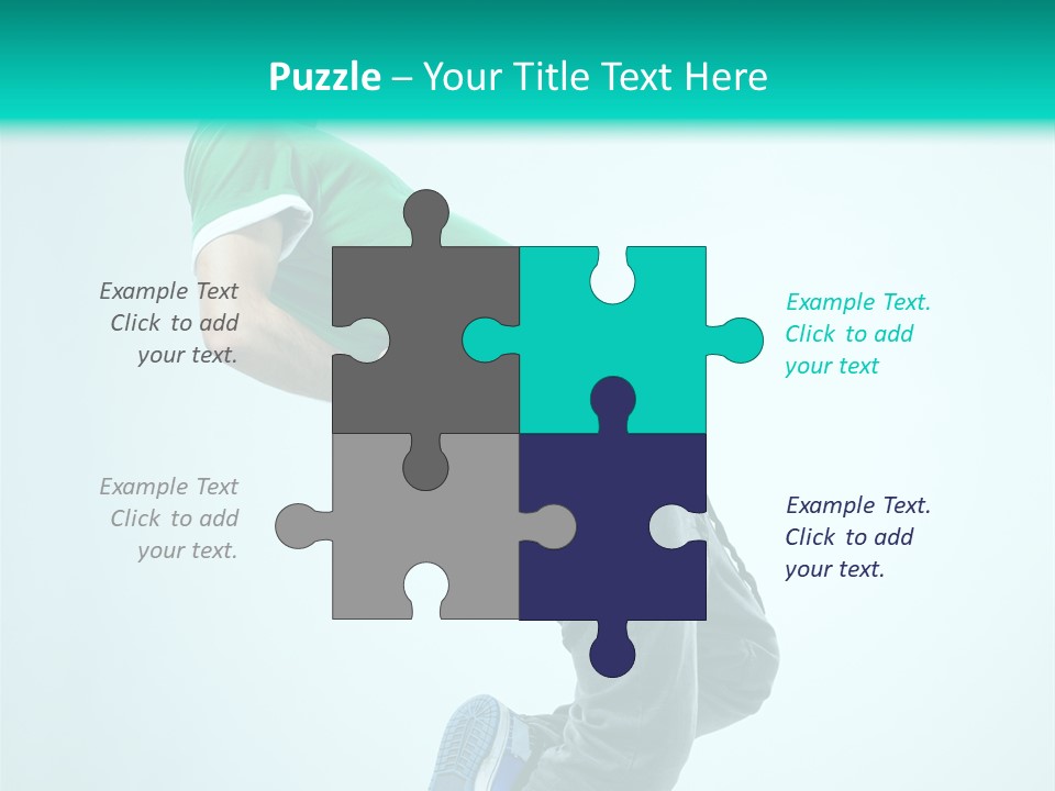 Cool Acrobat Vertical PowerPoint Template