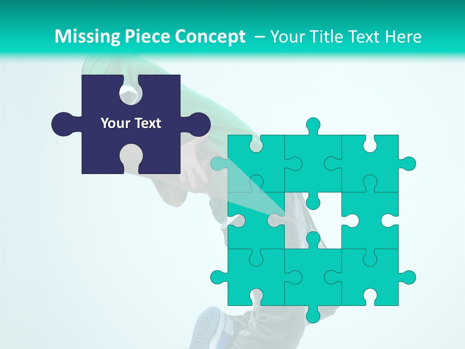 Cool Acrobat Vertical PowerPoint Template