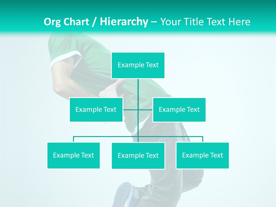 Cool Acrobat Vertical PowerPoint Template