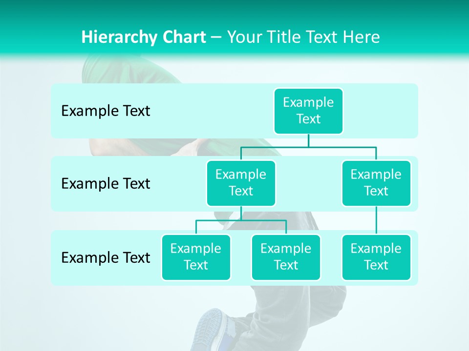 Cool Acrobat Vertical PowerPoint Template