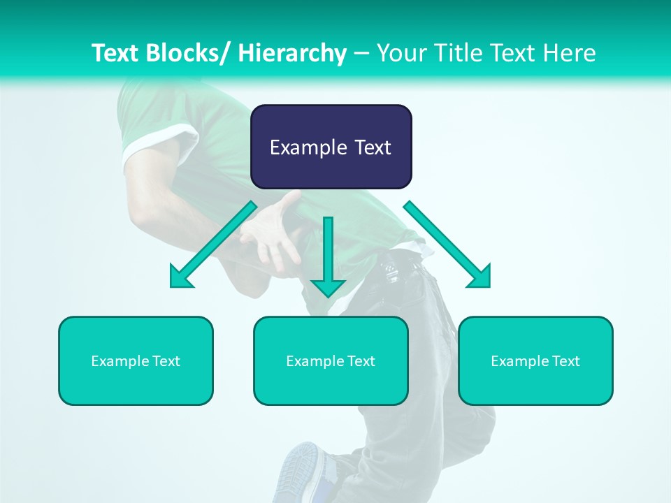 Cool Acrobat Vertical PowerPoint Template