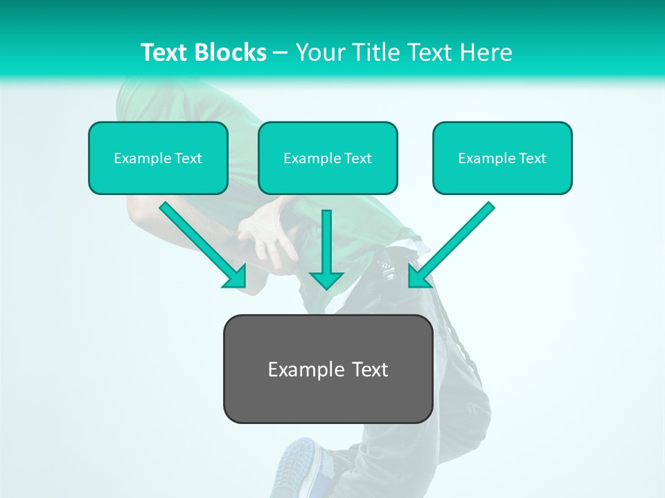 Cool Acrobat Vertical PowerPoint Template