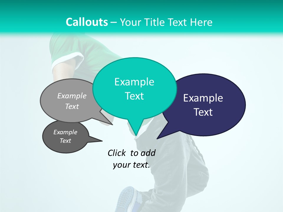 Cool Acrobat Vertical PowerPoint Template