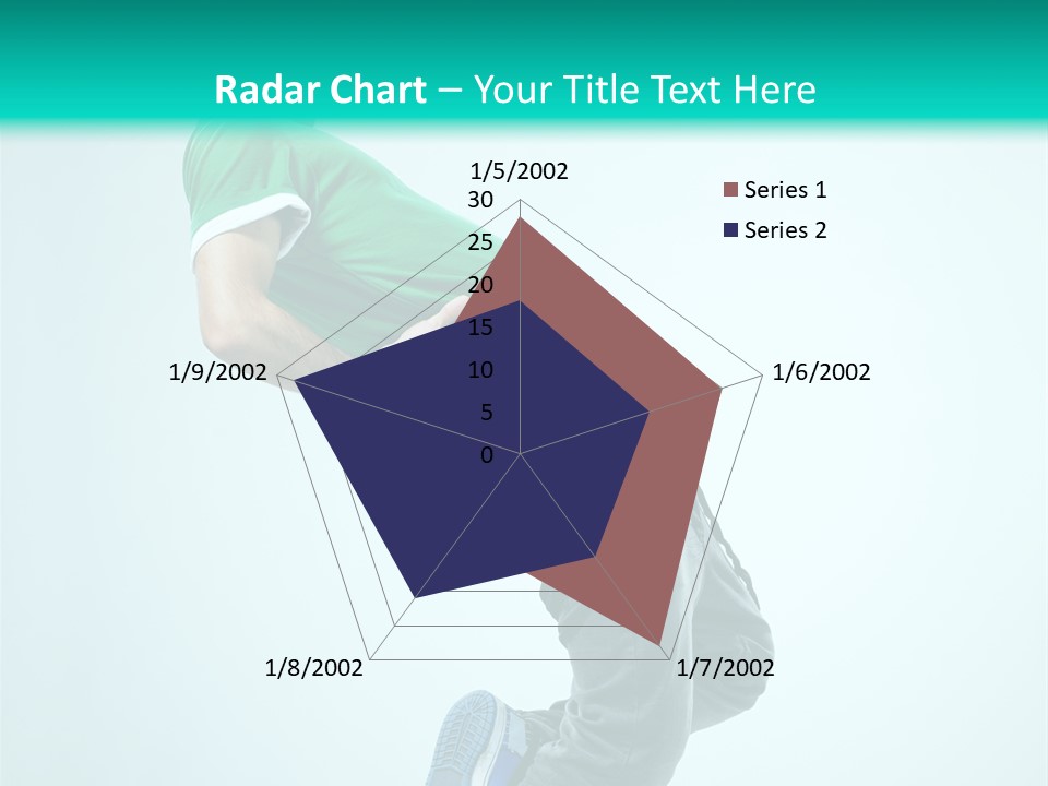 Cool Acrobat Vertical PowerPoint Template