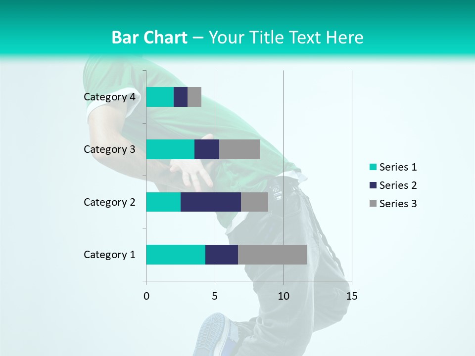 Cool Acrobat Vertical PowerPoint Template