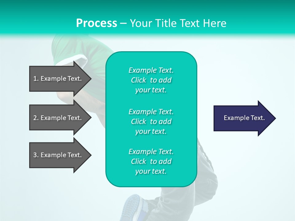 Cool Acrobat Vertical PowerPoint Template