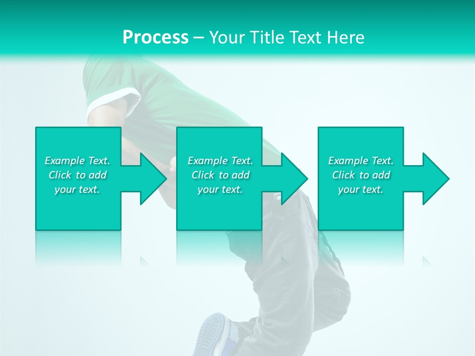 Cool Acrobat Vertical PowerPoint Template