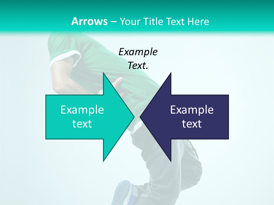 Cool Acrobat Vertical PowerPoint Template