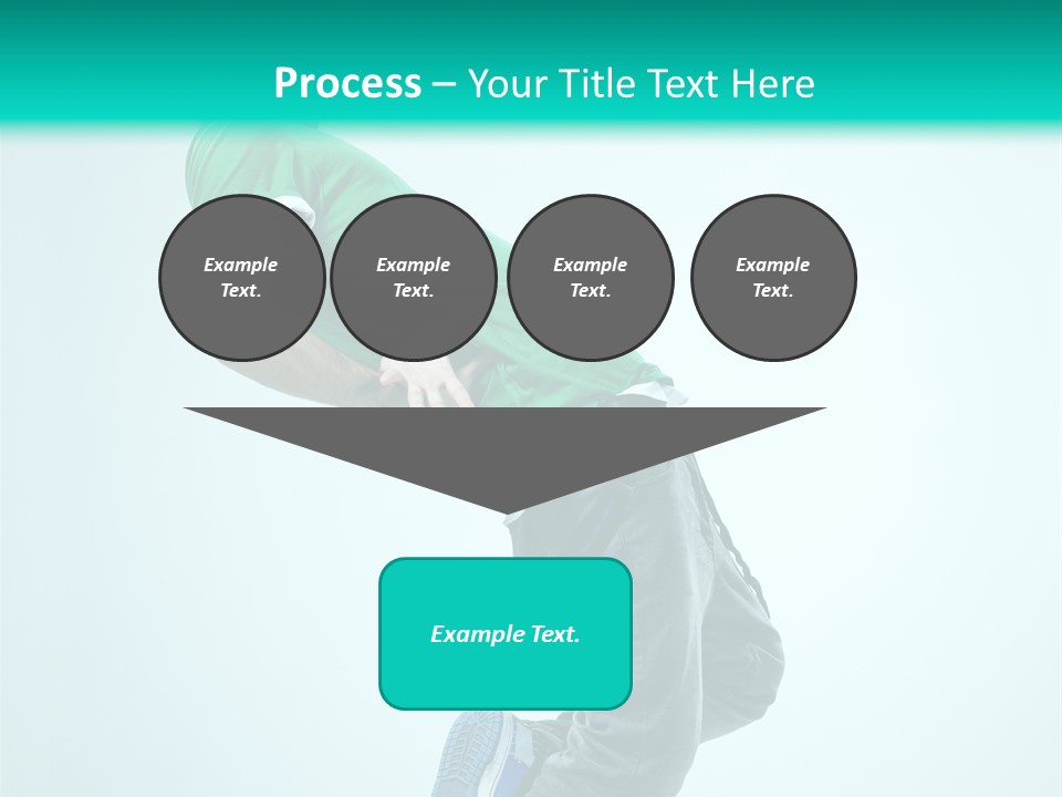 Cool Acrobat Vertical PowerPoint Template