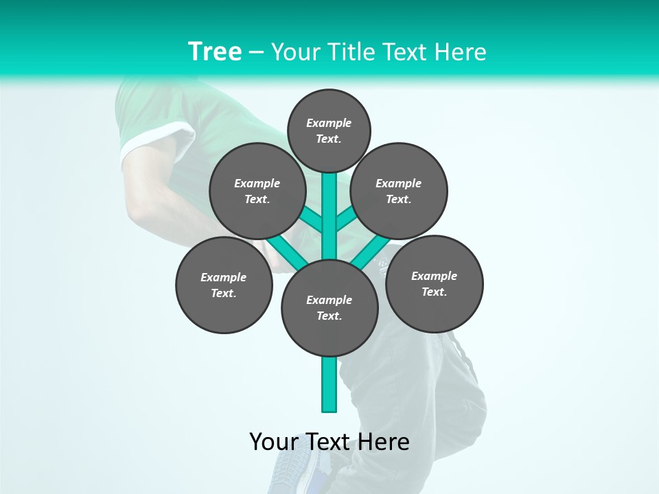 Cool Acrobat Vertical PowerPoint Template