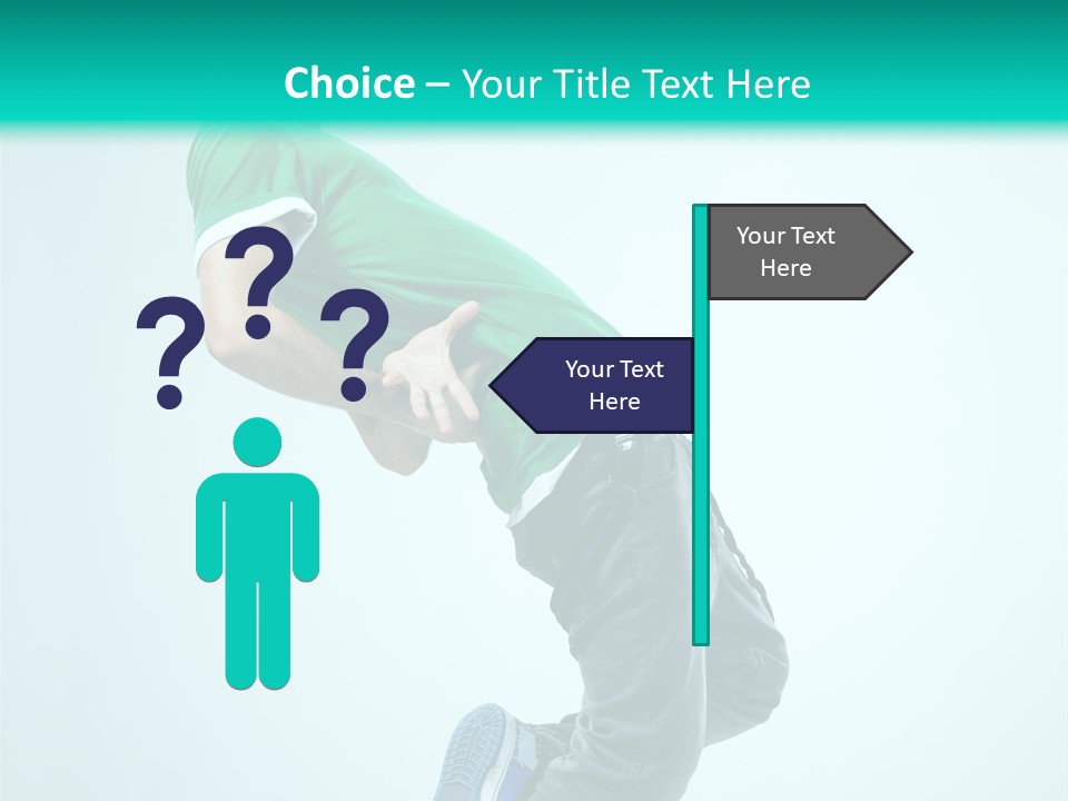 Cool Acrobat Vertical PowerPoint Template