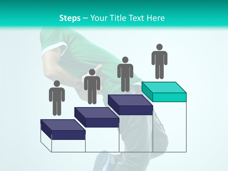 Cool Acrobat Vertical PowerPoint Template