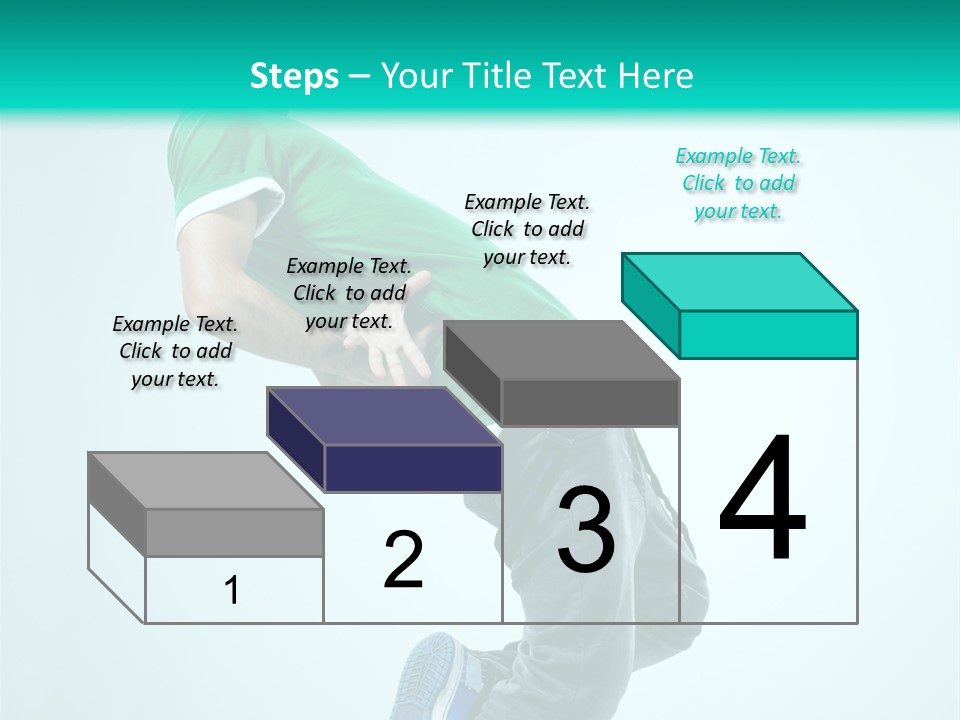 Cool Acrobat Vertical PowerPoint Template