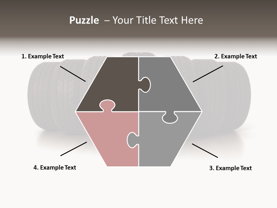 Isolated Detail Profile PowerPoint Template